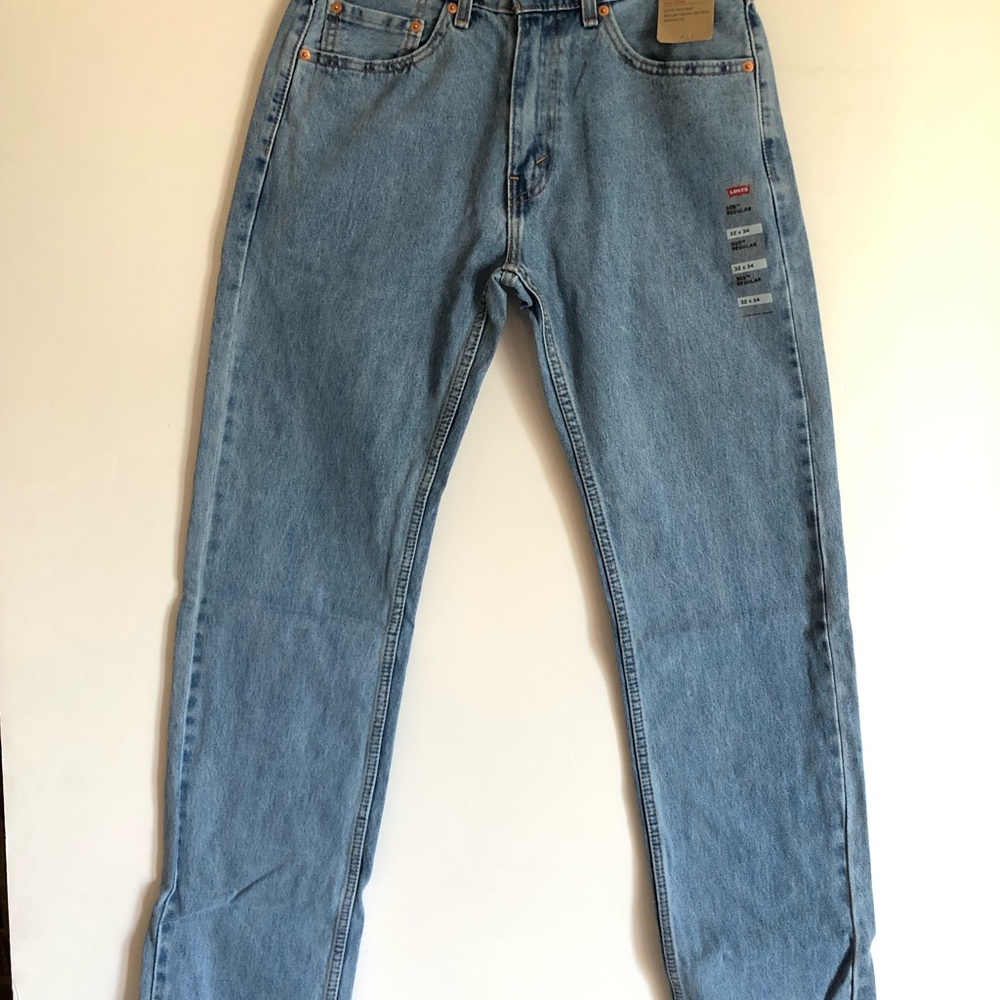 Levi's Men's 505 Regular 32x34 Straight Leg Denim Jeans